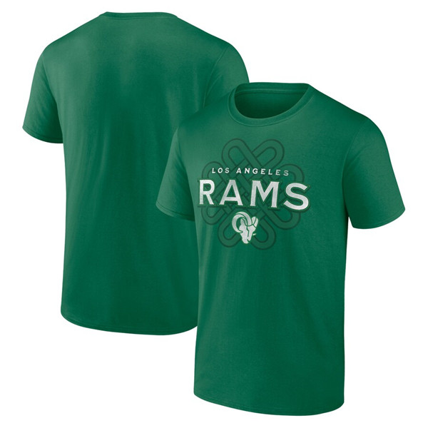 Men's Kelly Green Los Angeles Rams Celtic Knot T-Shirt